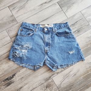 Levis 569 Mom Shorts (shirt included)